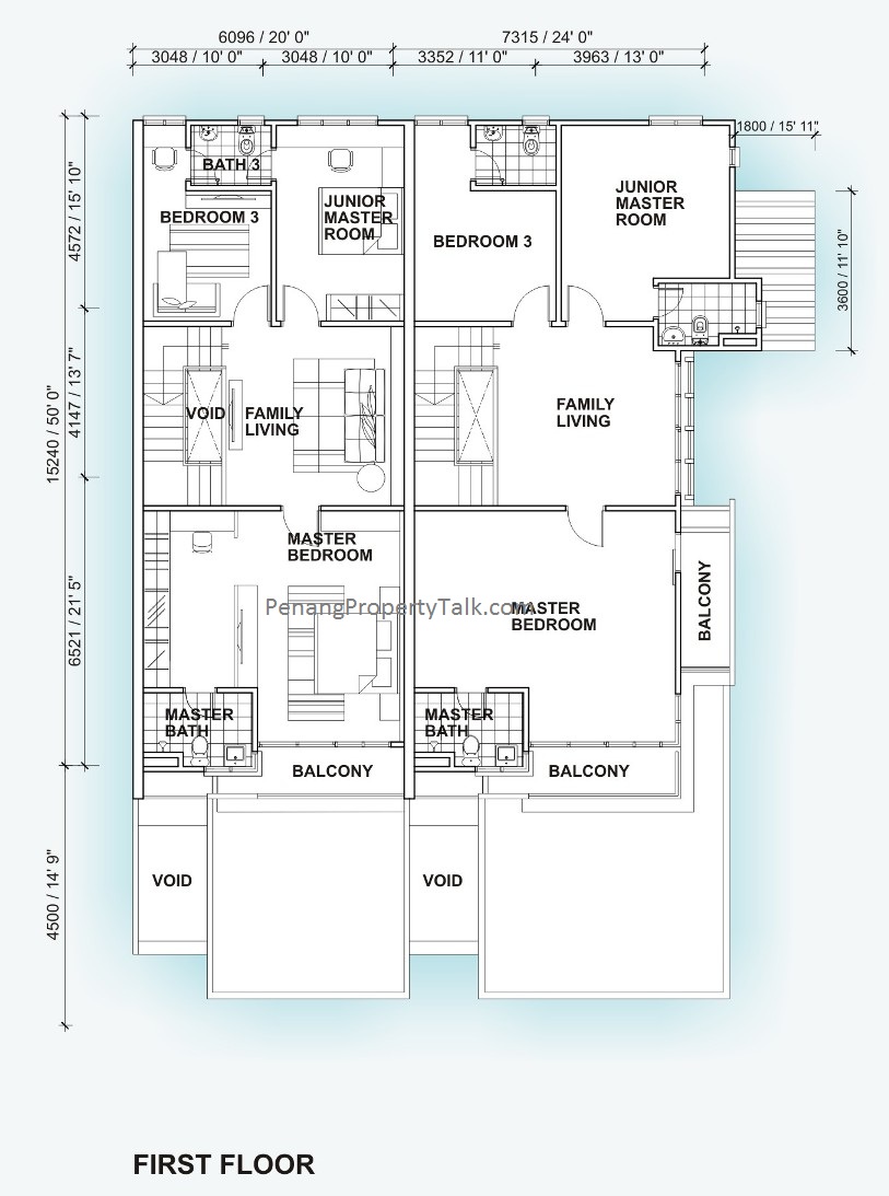 Siara81_Floor Plan_1st_flr Penang Property Talk