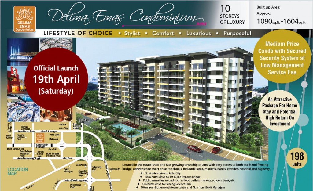 Delima Emas Condominium - Official Launch (19 April)