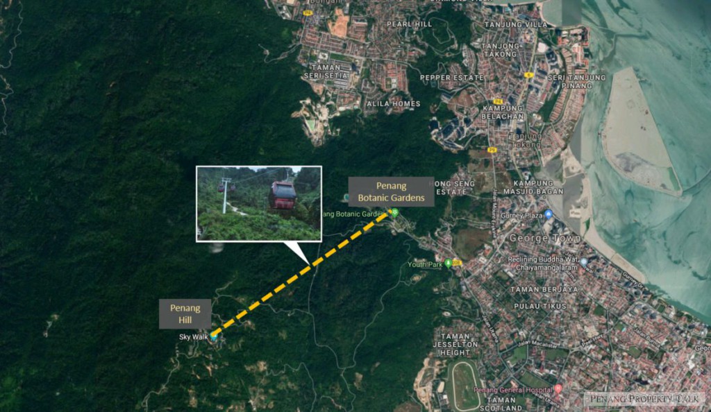 Penang Hill cable car project set to start yearend Penang Property Talk