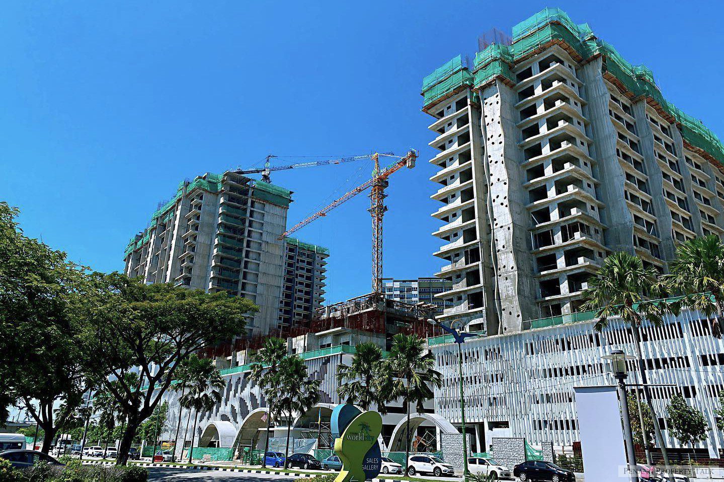 SITE PROGRESS QuayWest Residence (Nov 2020) Penang Property Talk