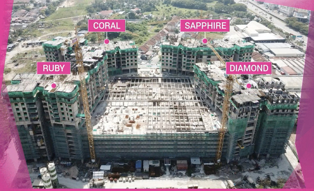 SITE PROGRESS GEM Residences (Mar 2023) Penang Property Talk