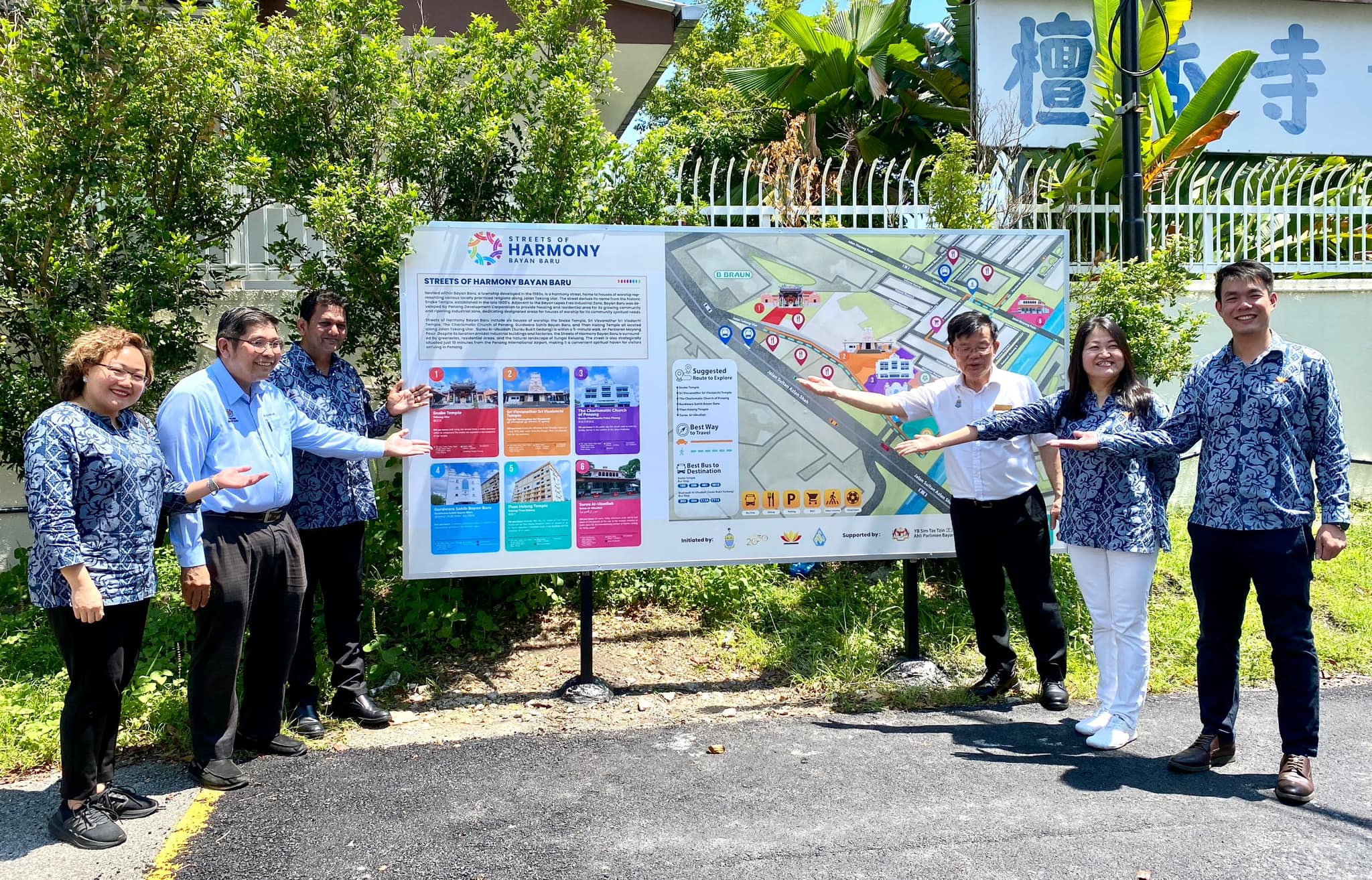 Bayan Baru new ‘Harmony Street’ to promote unity and religious